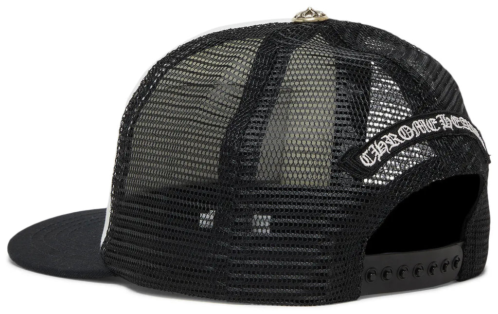 Chrome Hearts Chomper Hollywood Trucker Hat 'Black/White'