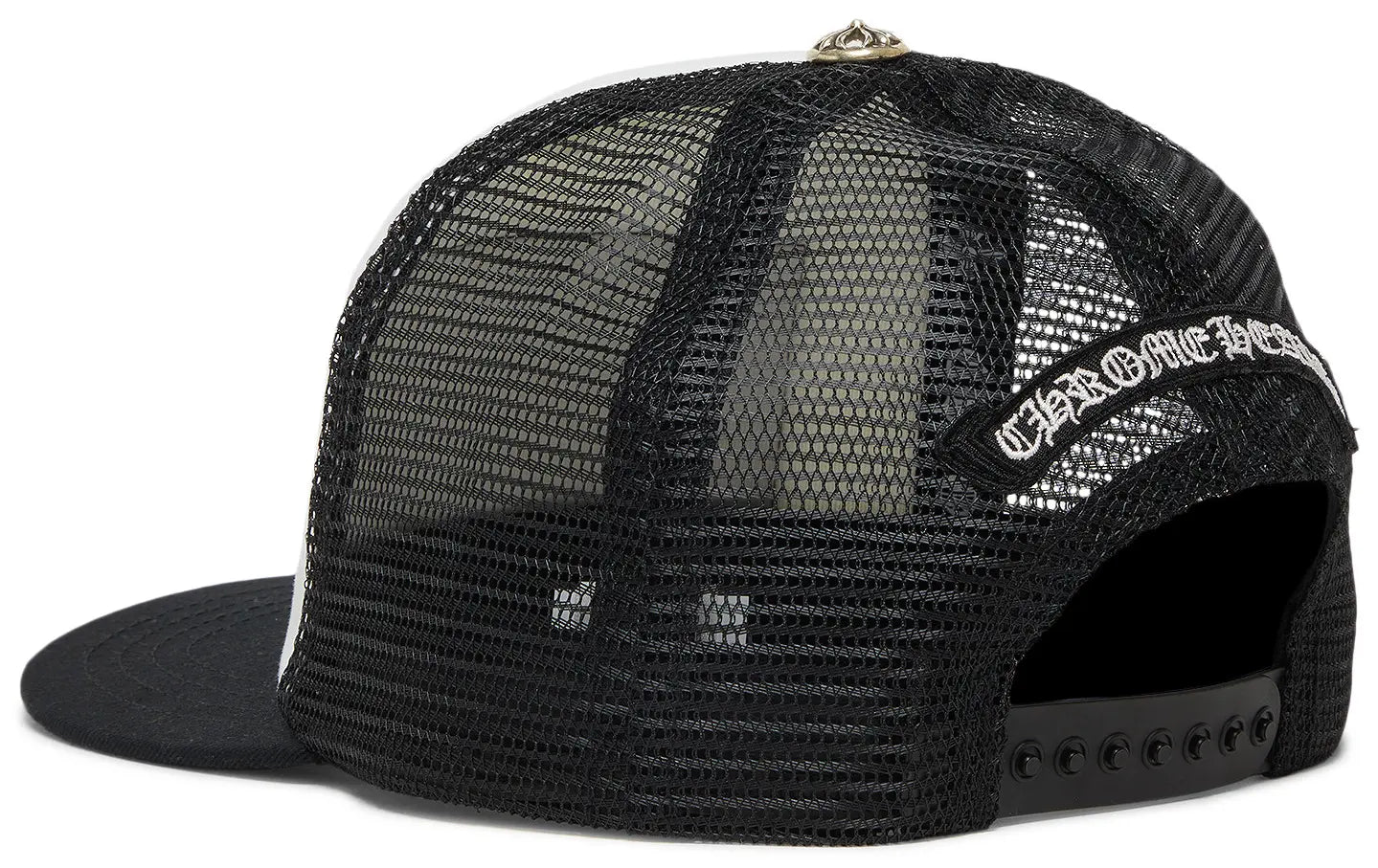 Chrome Hearts Chomper Hollywood Trucker Hat 'Black/White'