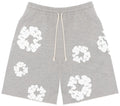 Denim Tears The Cotton Wreath Shorts 'Grey'