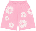 Denim Tears The Cotton Wreath Shorts 'Pink'