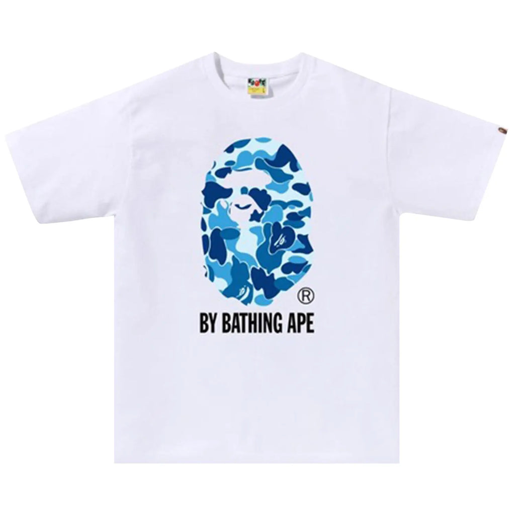 BAPE ABC Camo By Bathing Ape Tee 'White Blue'