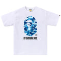 BAPE ABC Camo By Bathing Ape Tee 'White Blue'