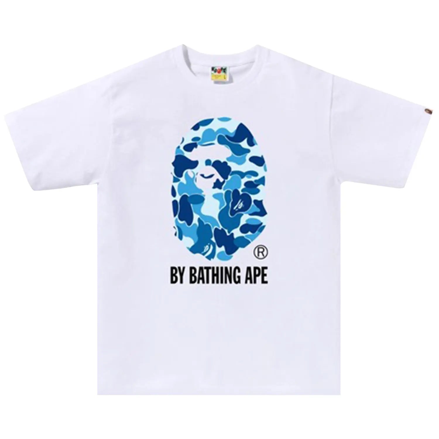 BAPE ABC Camo By Bathing Ape Tee 'White Blue'