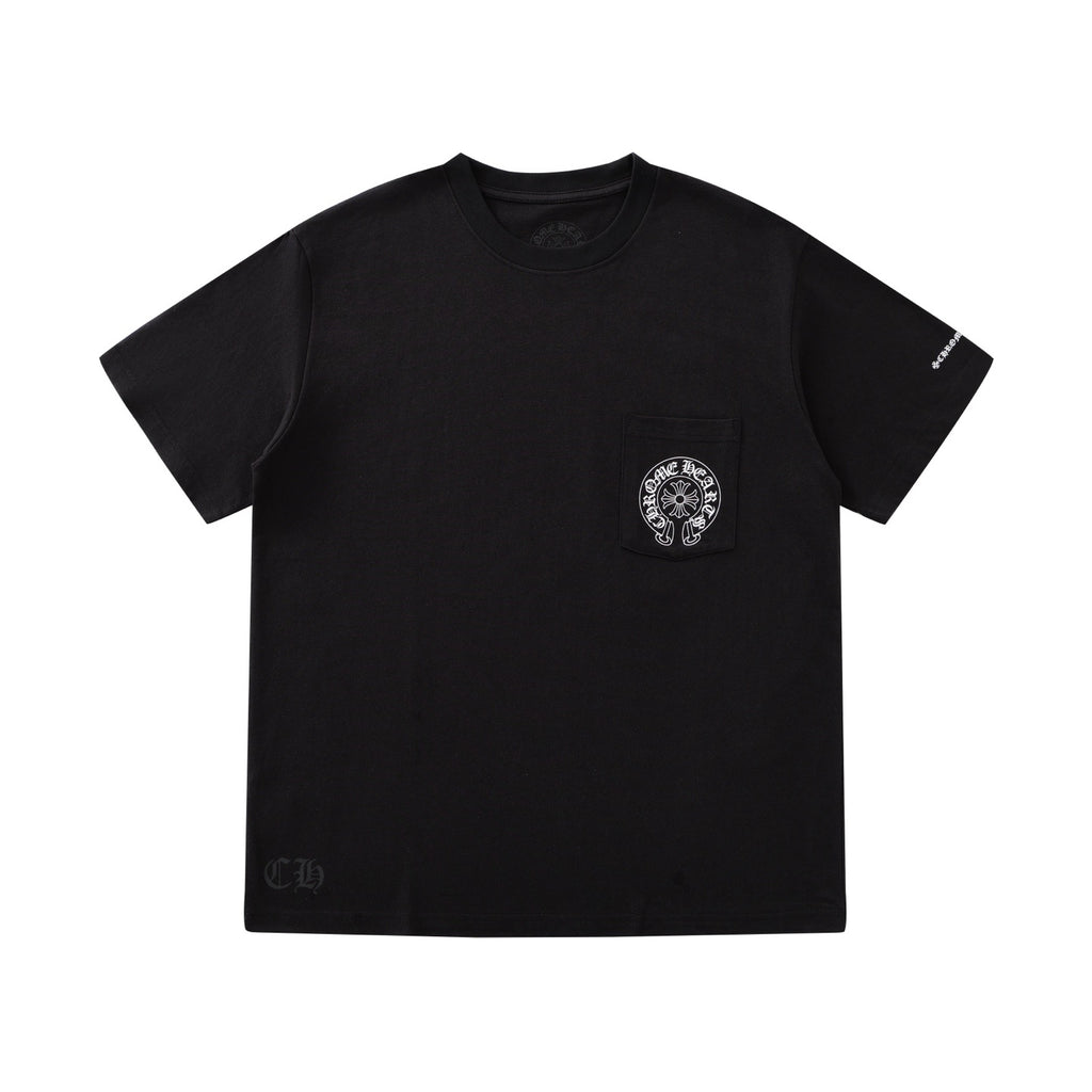 Chrome Hearts Horseshoe Logo Pocket T-Shirt 'Black'