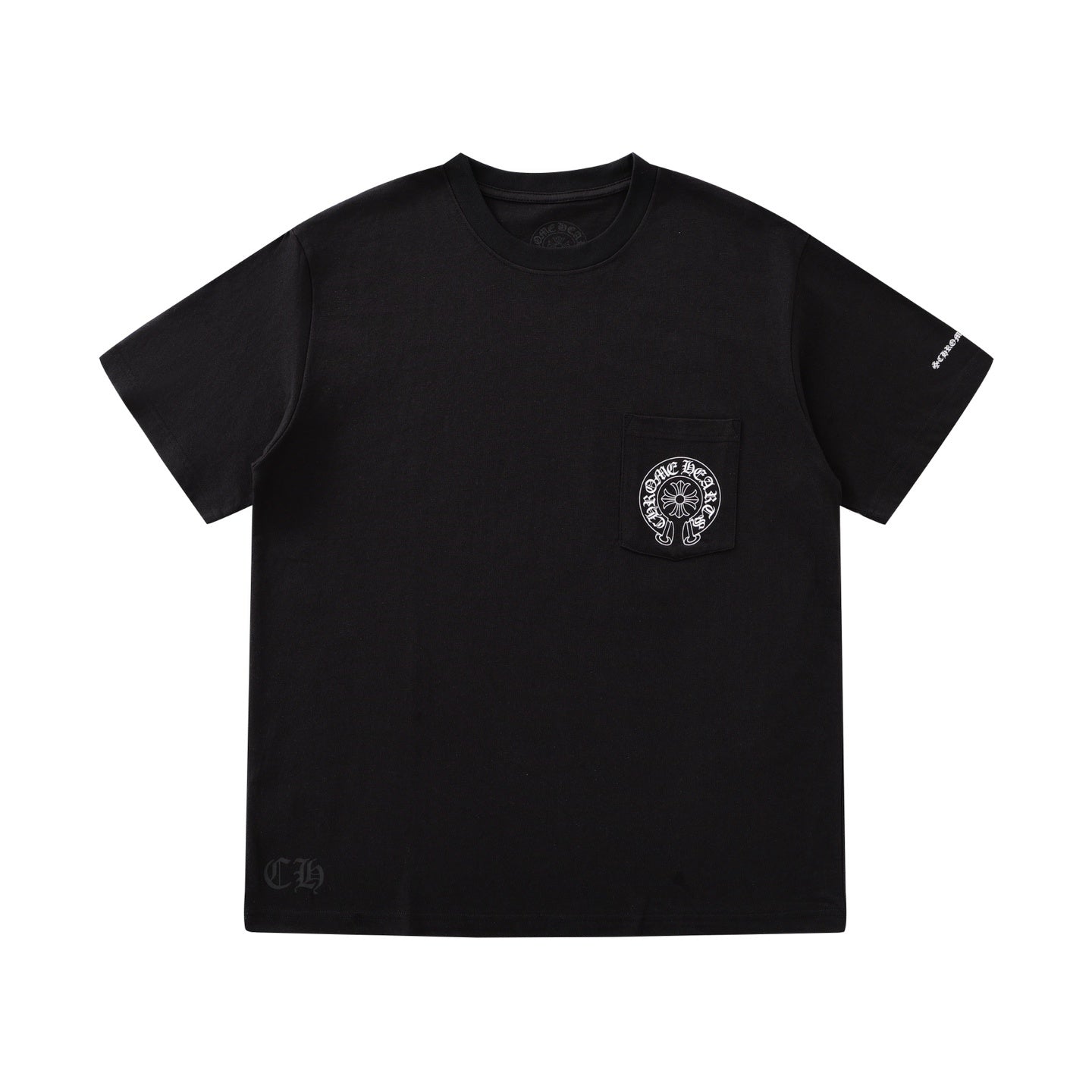 Chrome Hearts Horseshoe Logo Pocket T-Shirt 'Black'