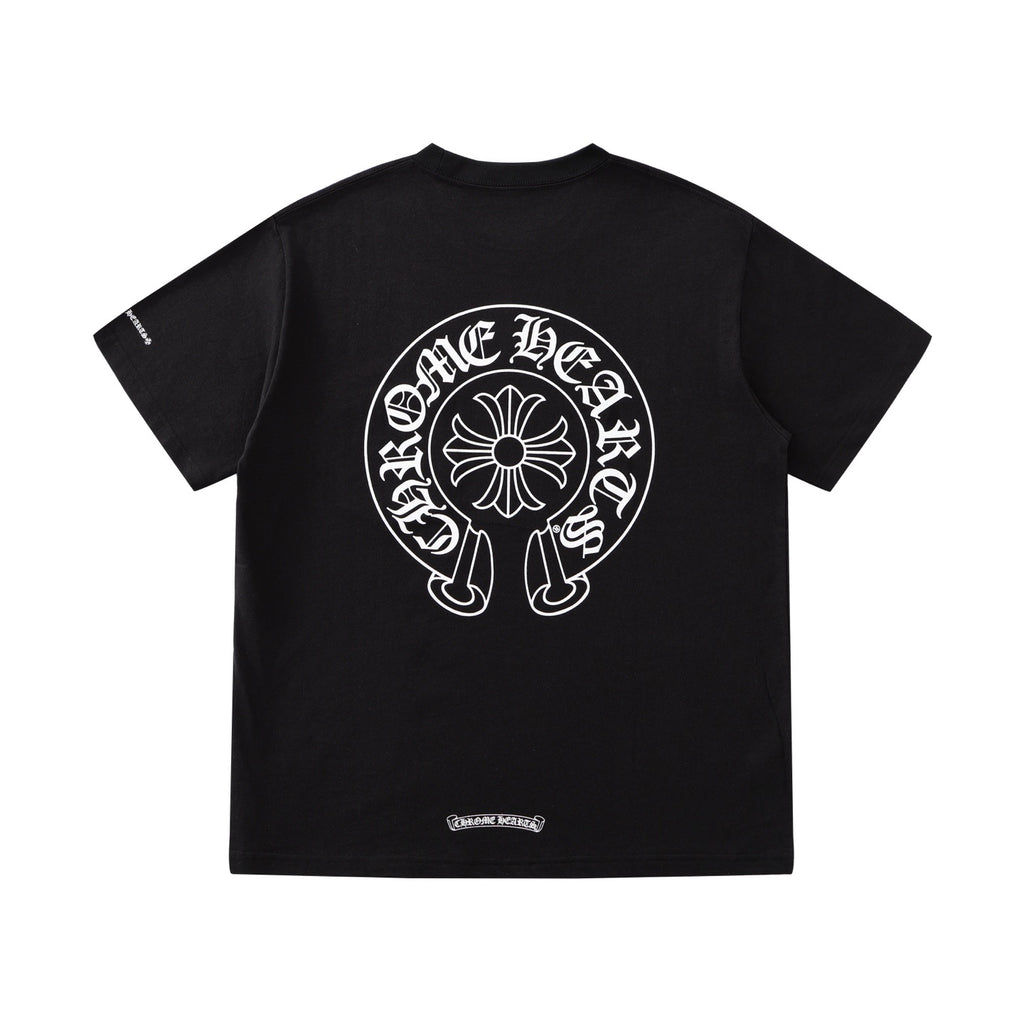 Chrome Hearts Horseshoe Logo Pocket T-Shirt 'Black'