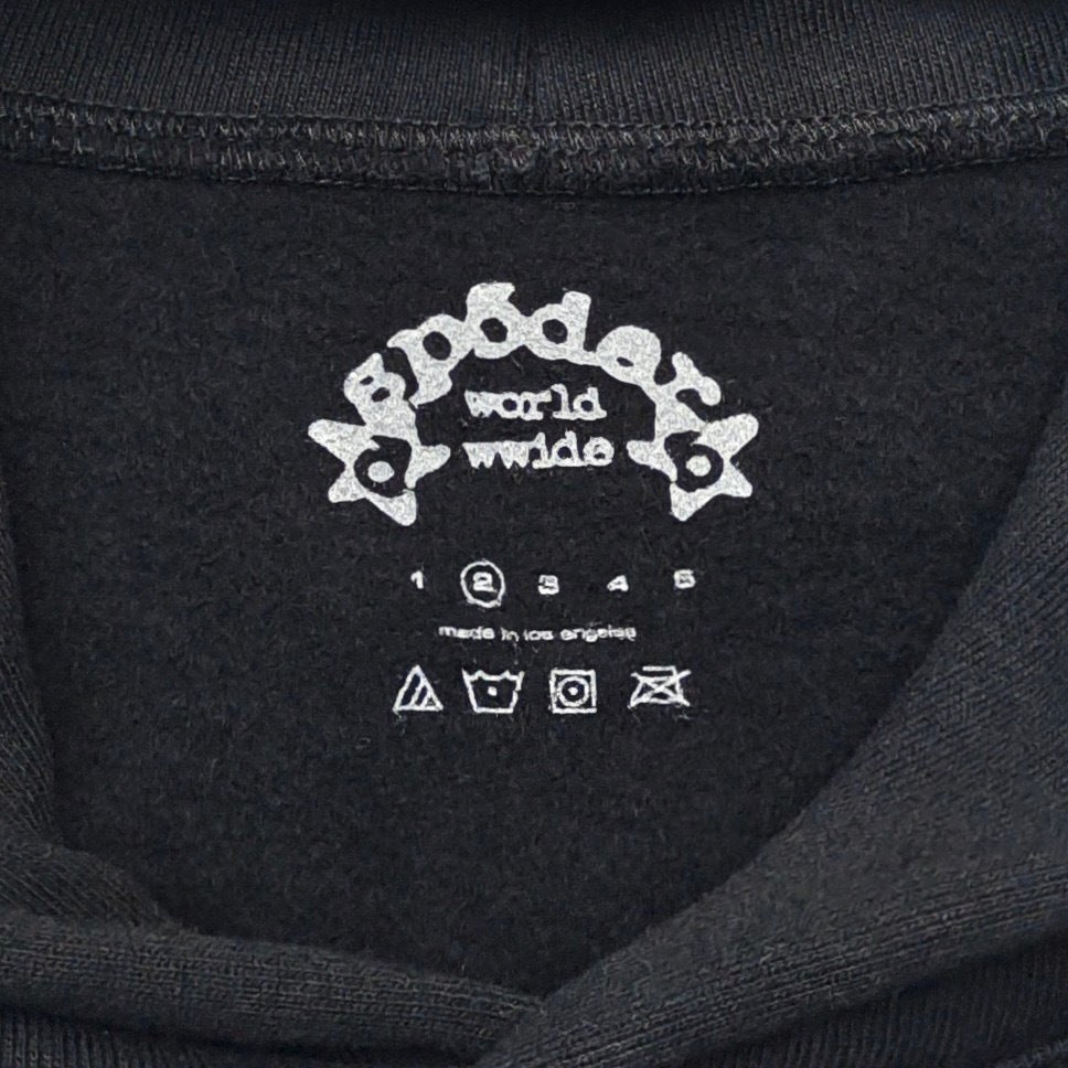 Sp5der P*nk V2 Hoodie 'Black'