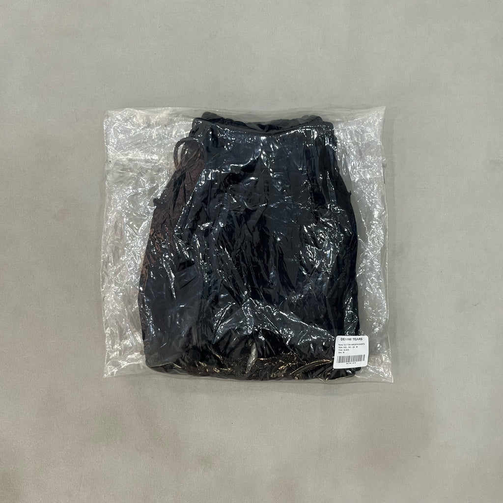 Denim Tears Mono Wreath Sweatshorts 'Black'
