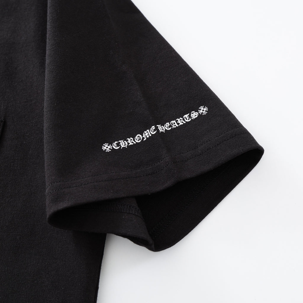 Chrome Hearts Horseshoe Logo Pocket T-Shirt 'Black'
