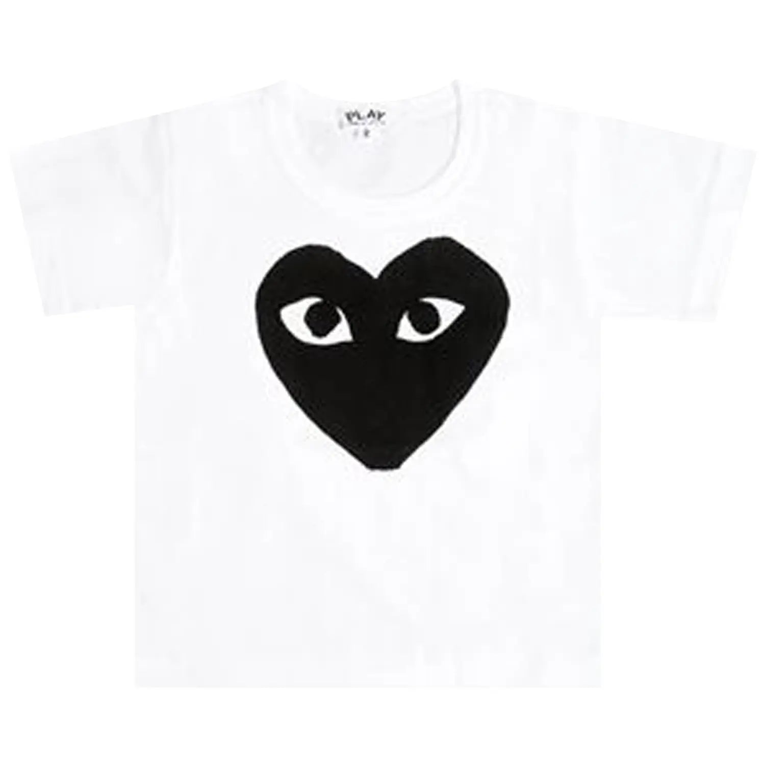 Comme des Garçons PLAY Kids Big Heart Logo T-Shirt 'White'