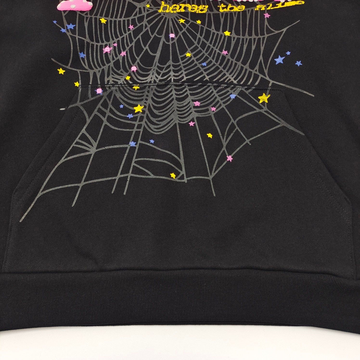 Sp5der P*nk V2 Hoodie 'Black'