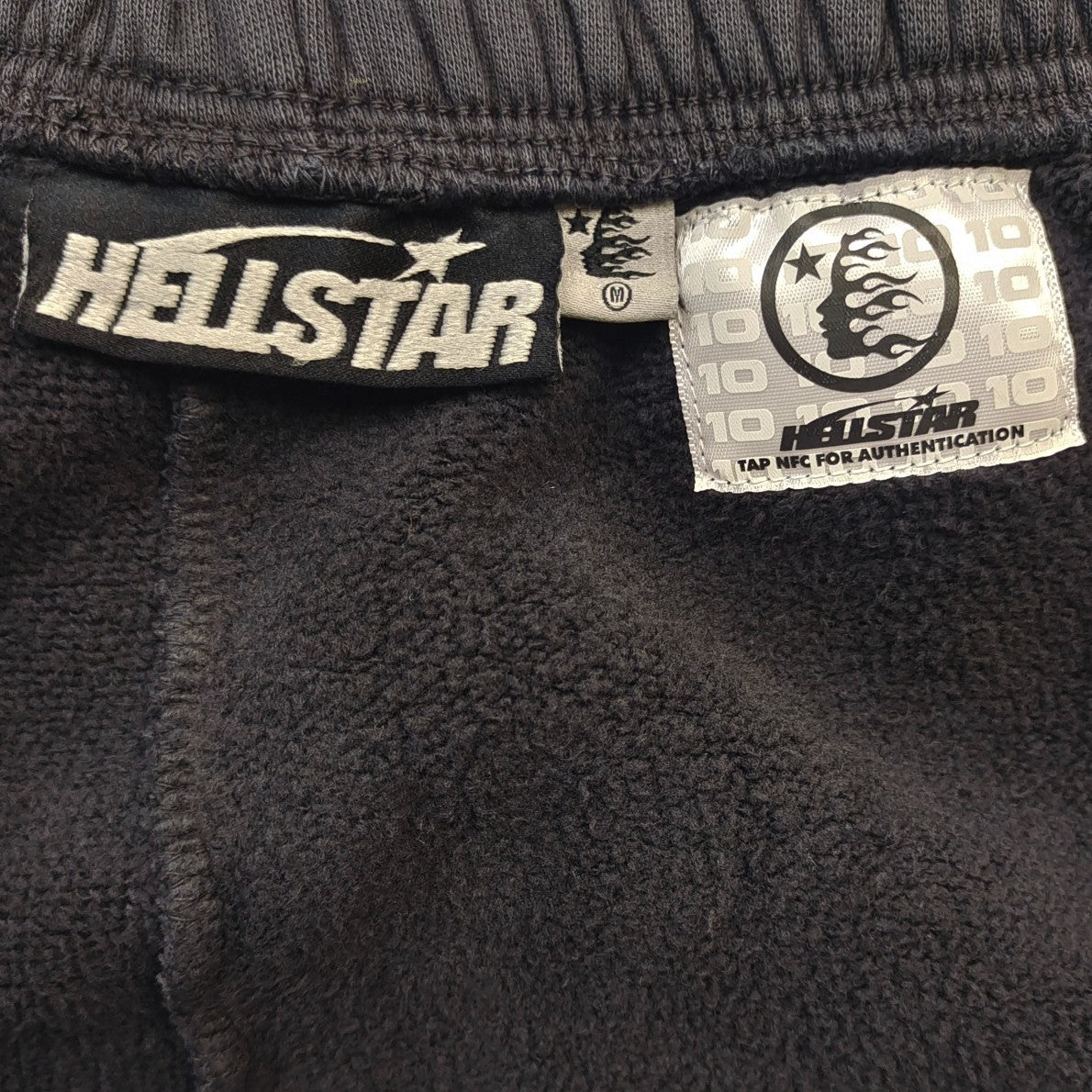 Hellstar Flame Shorts 'White'