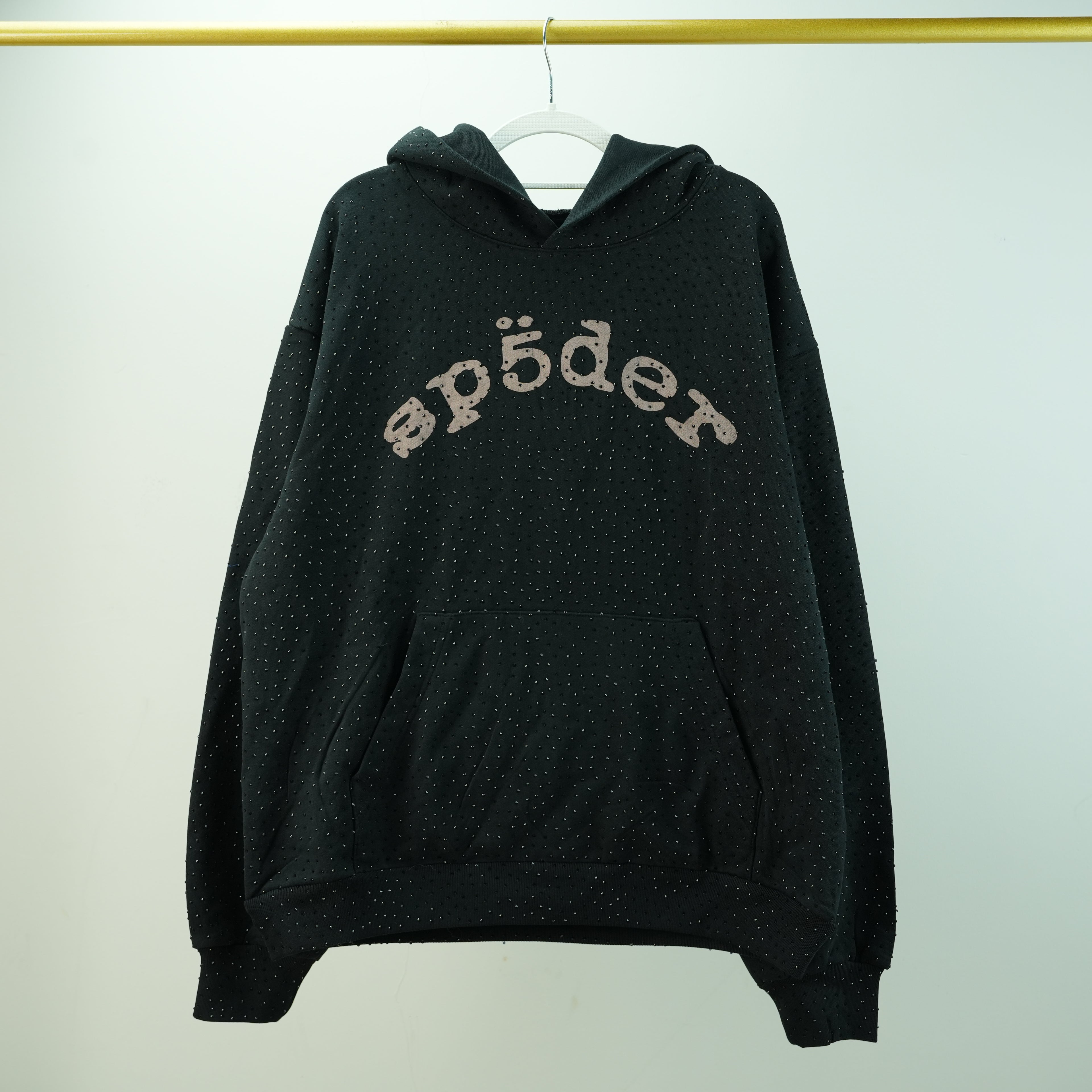 Sp5der Vvs Hoodie 'Black'