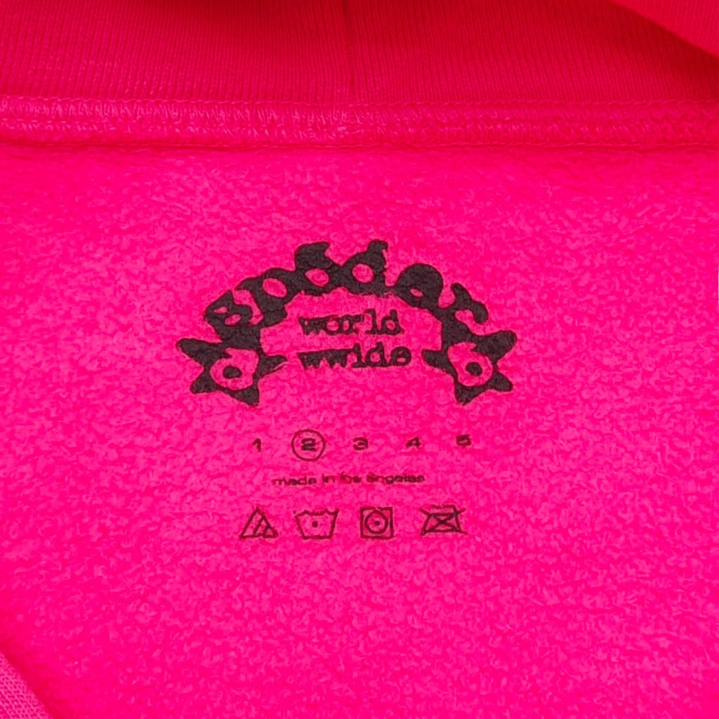 Sp5der P*nk V2 Hoodie 'Pink'