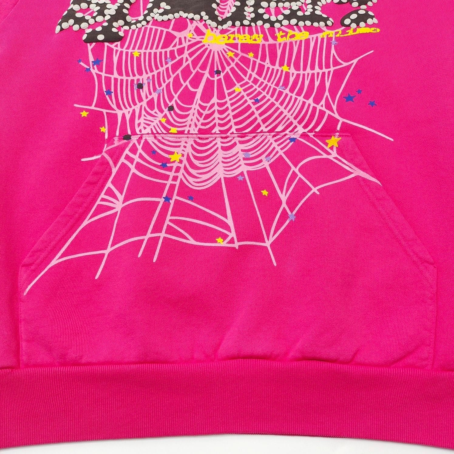 Sp5der P*nk V2 Hoodie 'Pink'