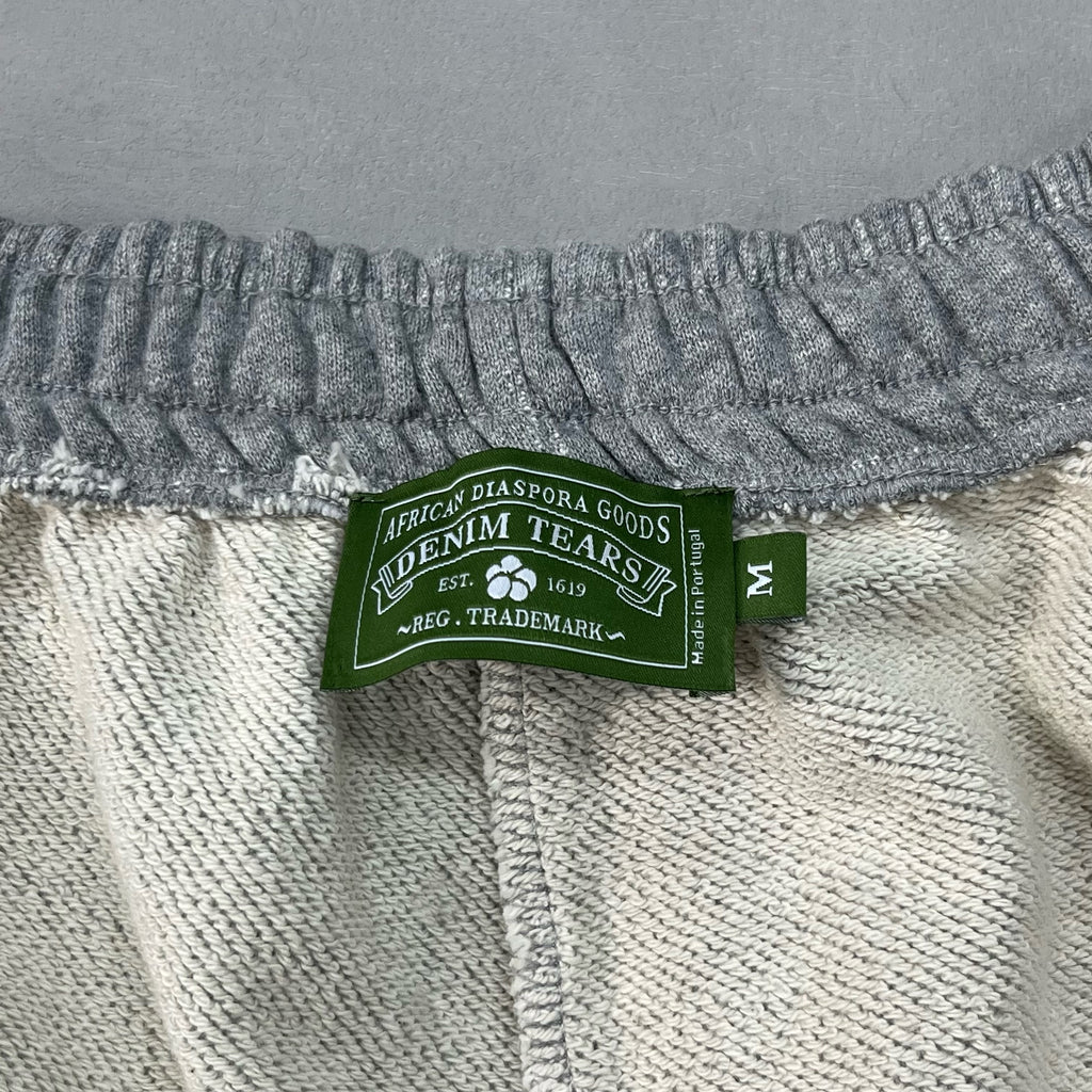 Denim Tears The Cotton Wreath Shorts 'Grey'