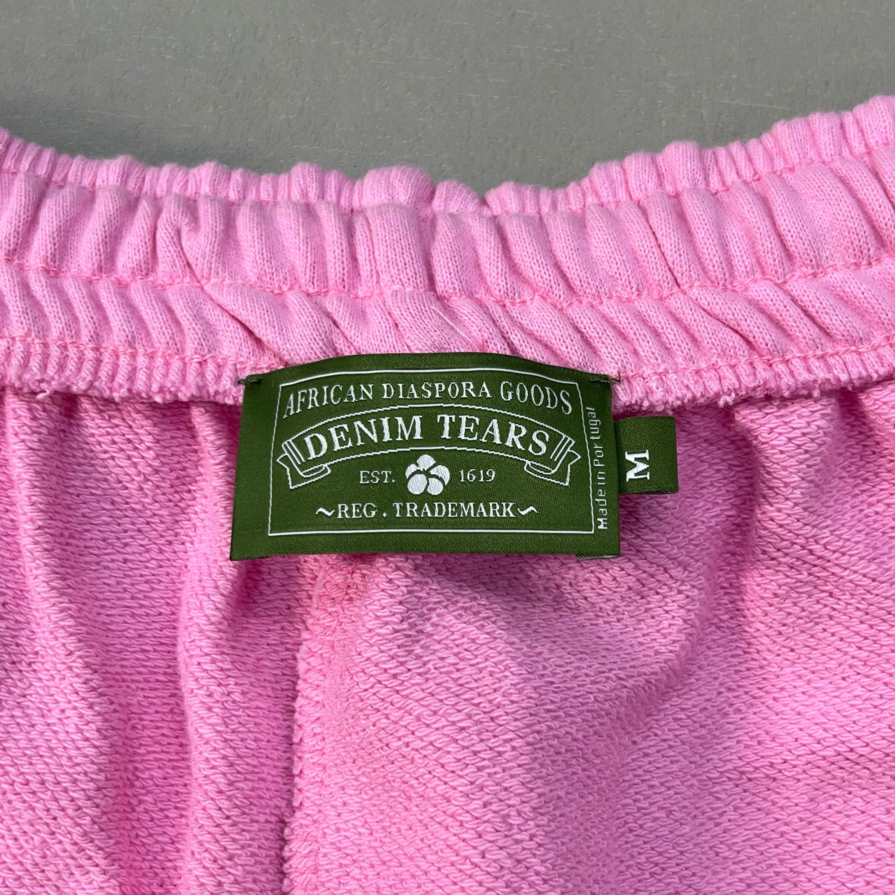Denim Tears The Cotton Wreath Shorts 'Pink'