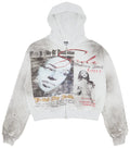 Vale Forever Valley Fest Zip Up Hoodie 'Grey'
